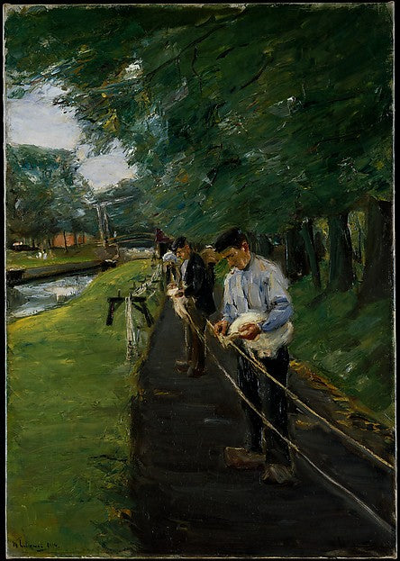 Max Liebermann:The Ropewalk in Edam 1904-16x12"(A3) Poster