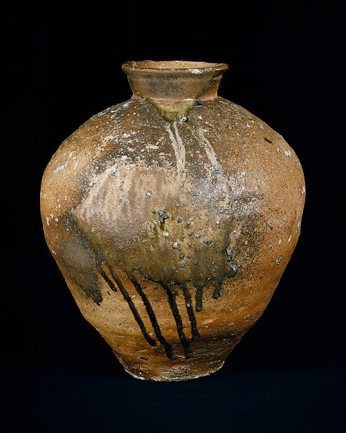 Storage Jar 14th–15th cent,Classic Ming China Image, Poster Print Wall Art