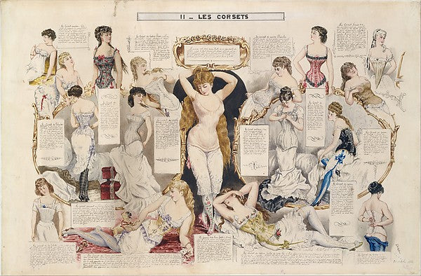 Etudes sur les femmes 1882–90-Henri de Montaut,16x12"(A3) Poster