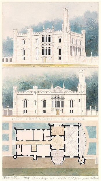 Glen Ellen for Robert Gilmor Towson Maryland 1832-Alexander, Poster Print Wall Art