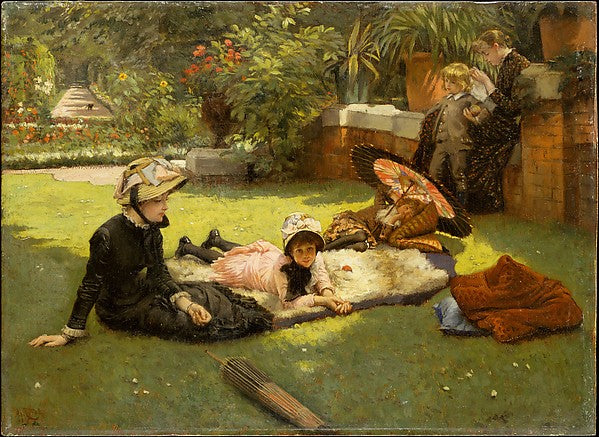 James Tissot:In Full Sunlight c1881-16x12"(A3) Poster