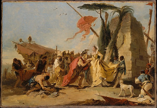 Rodolphe Bresdin:Saint en Prière 1839-16x12"(A3) Poster