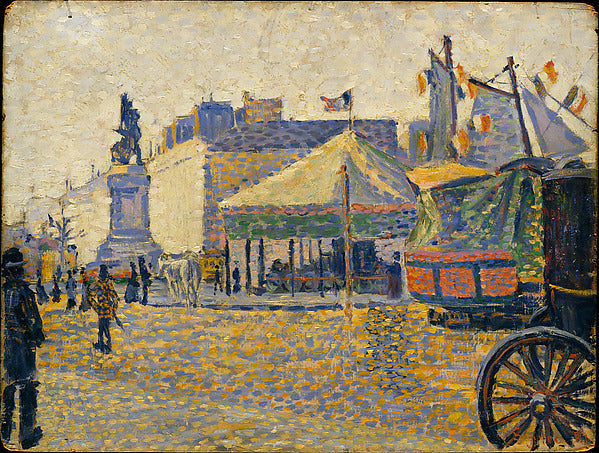 Paul Signac:Place de Clichy 1887-16x12"(A3) Poster