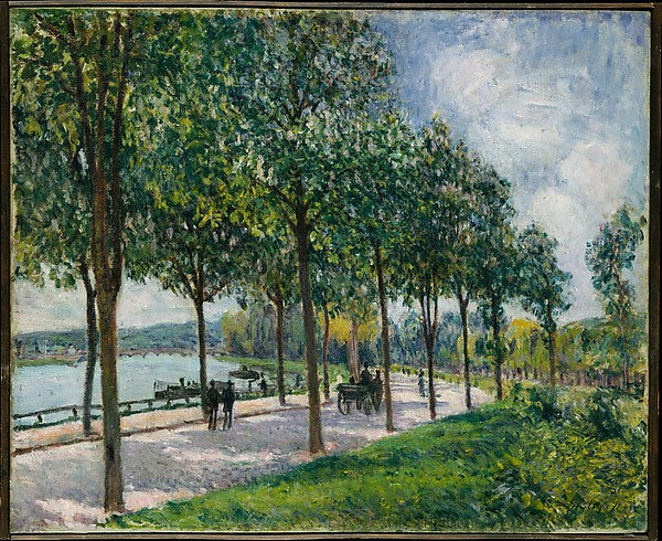 Alfred Sisley:Allée of Chestnut Trees 1878-16x12"(A3) Poster