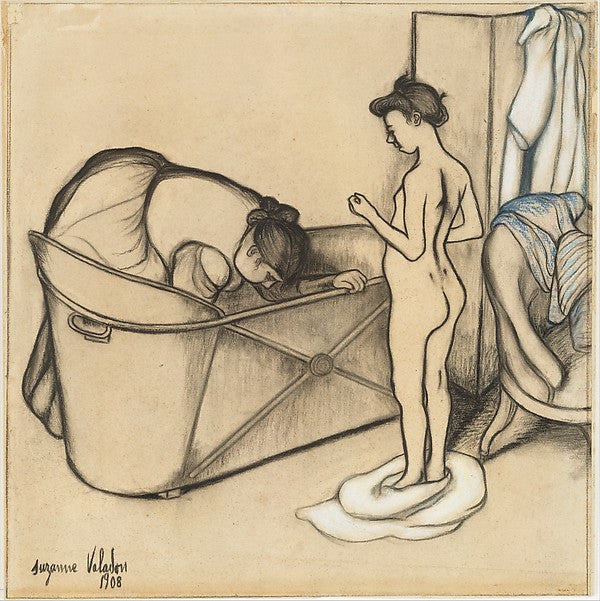 Suzanne Valadon:Before the Bath 1908-16x12"(A3) Poster