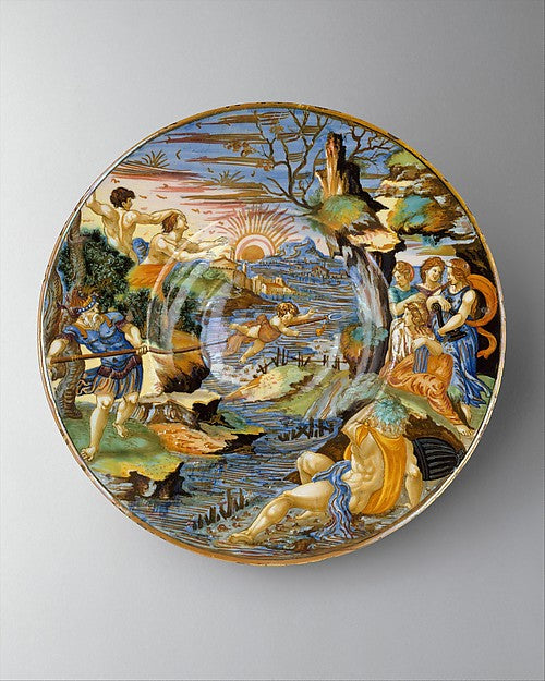 Francesco Xanto Avelli da Rovigo:Plate 1539-16x12"(A3) Poster