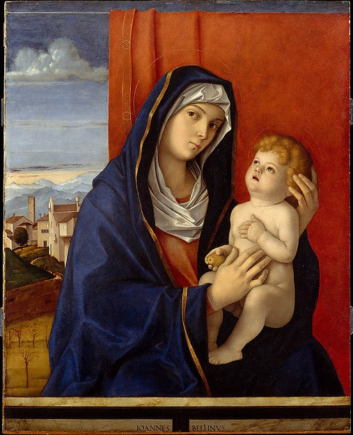 Giovanni Bellini:Madonna and Child late 1480s-16x12"(A3) Poster