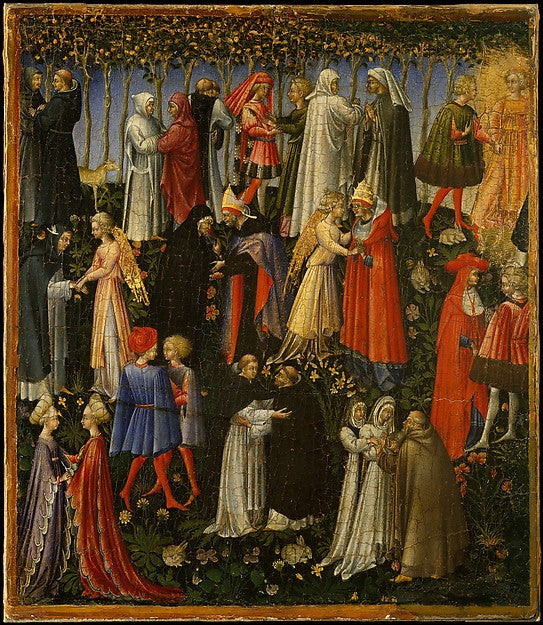 Giovanni di Paolo:Paradise 1445-16x12"(A3) Poster