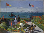 Claude Monet:Garden at Sainte-Adresse 1867-16x12"(A3) Poster