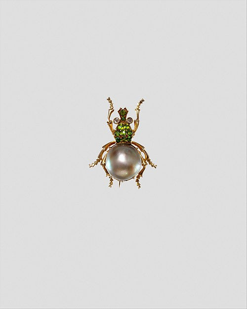 Brooch c1882–92 Jaques & Marcus, Poster Print Wall Art