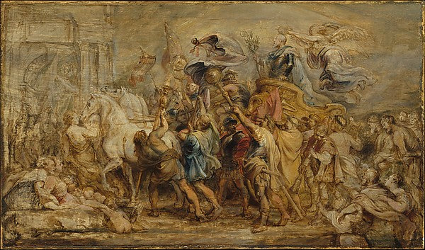 Peter Paul Rubens:The Triumph of Henry IV c1630-16x12"(A3) Poster