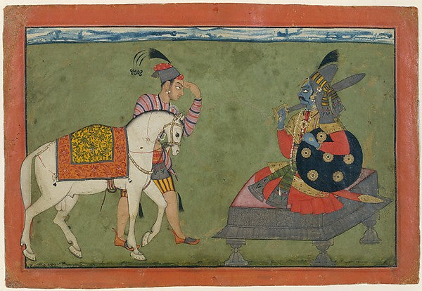 Kalki Avatar the Future Incarnation of Vishnu c1700–1710, Poster Print Wall Art