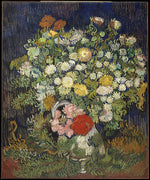 Vincent van Gogh:Bouquet of Flowers in a Vase 1890-16x12"(A3) Poster