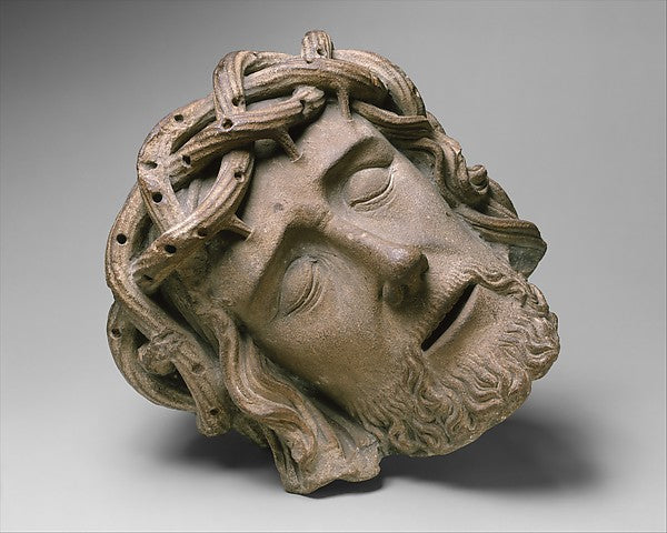 :Head of Christ late 15th–early 16th century-16x12"(A3) Poster