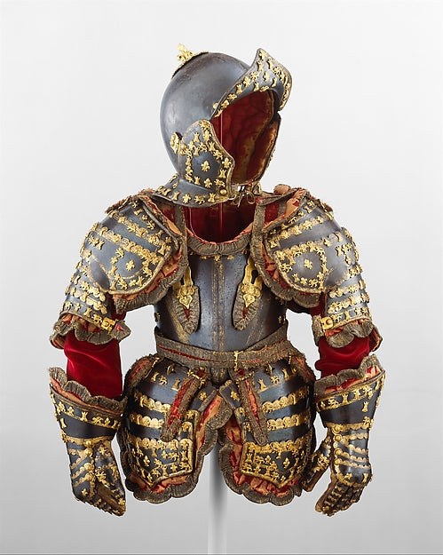 Armor of Infante Luis Prince of Asturias dated 1712, Poster Print Wall Art