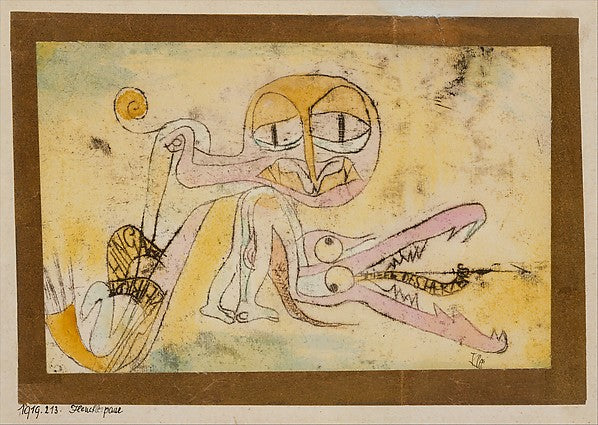 Paul Klee , Münchenbuchsee 1879–1940 Muralto-Locarno) - The Hy, Poster Print Wall Art