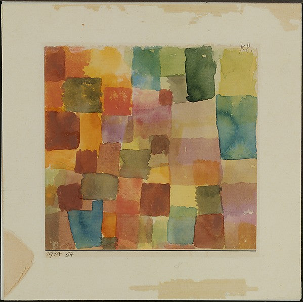 Paul Klee , Münchenbuchsee 1879–1940 Muralto-Locarno):Untitl-16x12"(A3) Poster