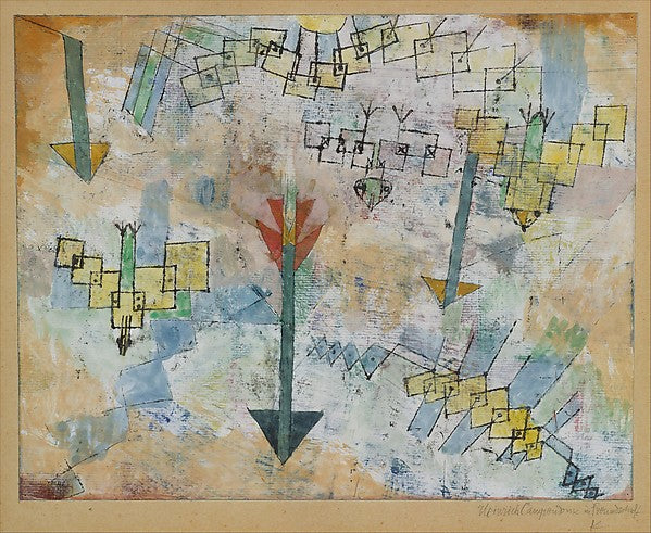 Paul Klee , Münchenbuchsee 1879–1940 Muralto-Locarno) - Birds , Poster Print Wall Art
