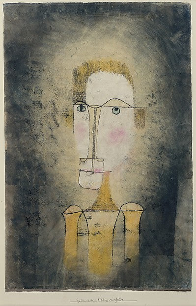 Paul Klee , Münchenbuchsee 1879–1940 Muralto-Locarno) - Portra, Poster Print Wall Art