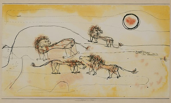 Paul Klee , Münchenbuchsee 1879–1940 Muralto-Locarno):A Prid-16x12"(A3) Poster