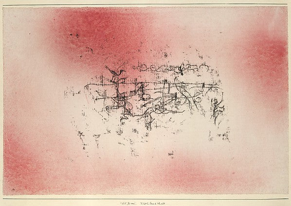 Paul Klee , Münchenbuchsee 1879–1940 Muralto-Locarno):Bird L-16x12"(A3) Poster