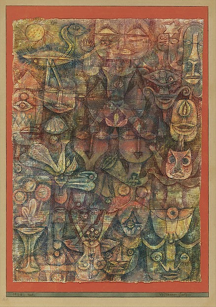 Paul Klee , Münchenbuchsee 1879–1940 Muralto-Locarno) - Strang, Poster Print Wall Art