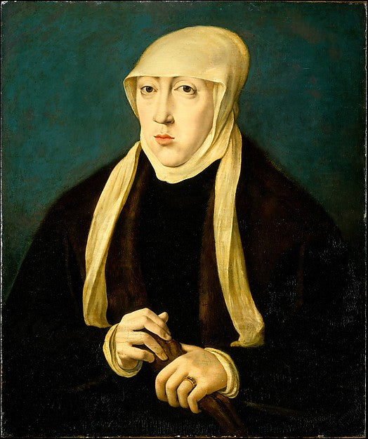 Copy after Jan Cornelisz Vermeyen:Mary Queen of Hungary -16x12"(A3) Poster