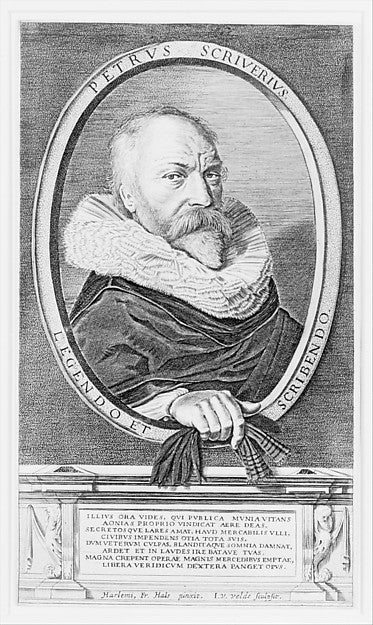 Portrait of Peter Scriverius n.d.-Jan van de Velde II, After F, Poster Print