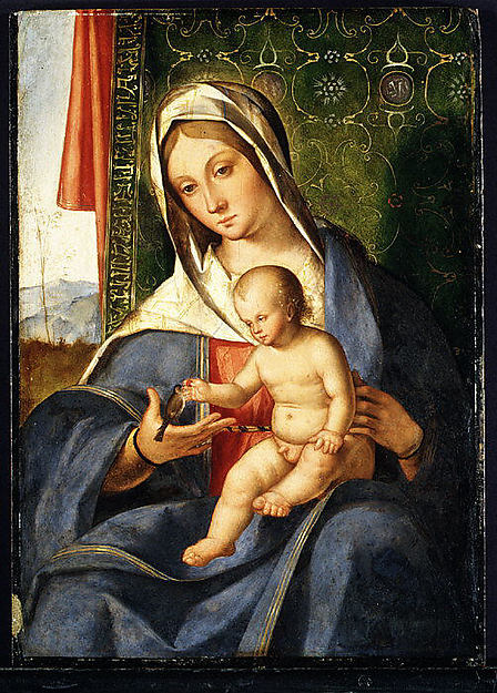Boccaccio Boccaccino:Madonna and Child 1506–1518-16x12"(A3) Poster