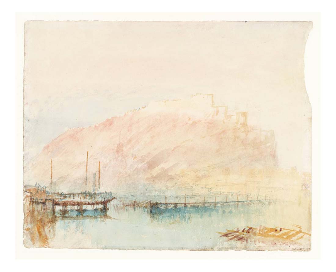 Ehrenbreitstein, 1841 by John Mallord William Turner RA