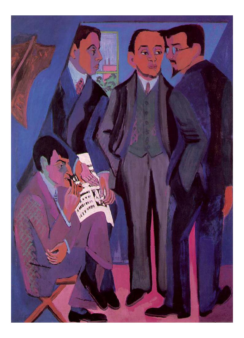EineKunstlergemeinschaft-Vintage Artwork, 16x12"(A3) Poster Print