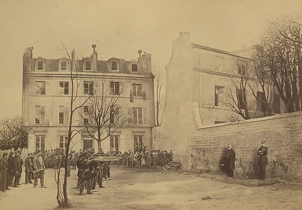 Ernest Eugène Appert:Assassinat des généraux Clément Tomas e-16x12"(A3) Poster