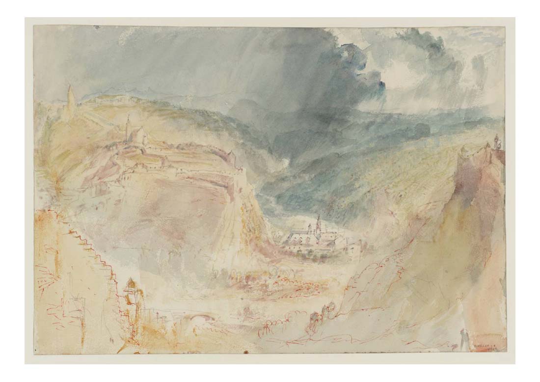 Fribourg, The Convent, 1841 by John Mallord William Turner RA