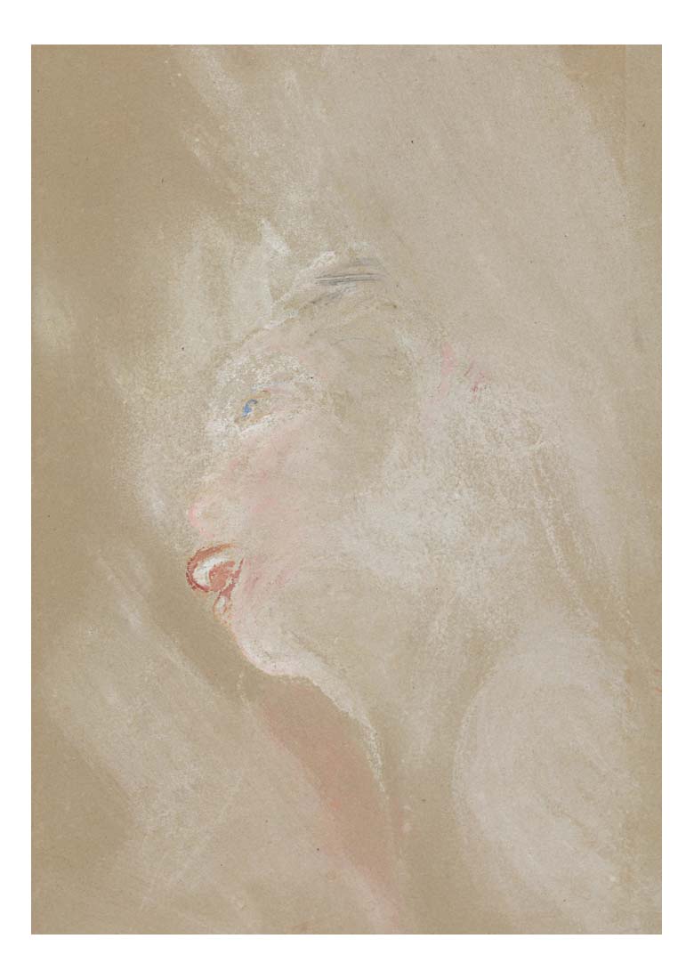 Head of a Girl by John Mallord William Turner RA