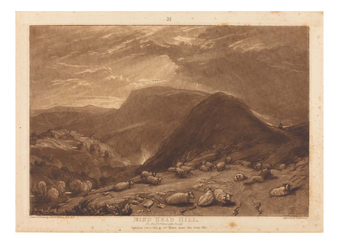Hind Head Hill, 1811 by John Mallord William Turner RA