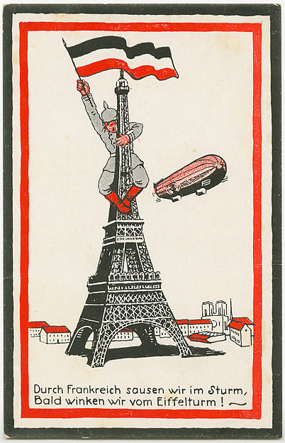 Anonymous, German, 20th century:We Rush through France Like -16x12"(A3) Poster