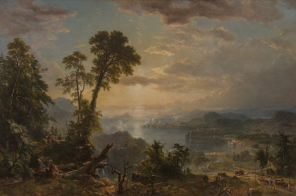 Asher Brown Durand:Progress 1853-16x12"(A3) Poster
