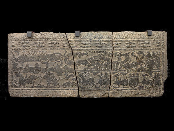 :?? ????????,Relief with Mythical Animals -16x12"(A3) Poster