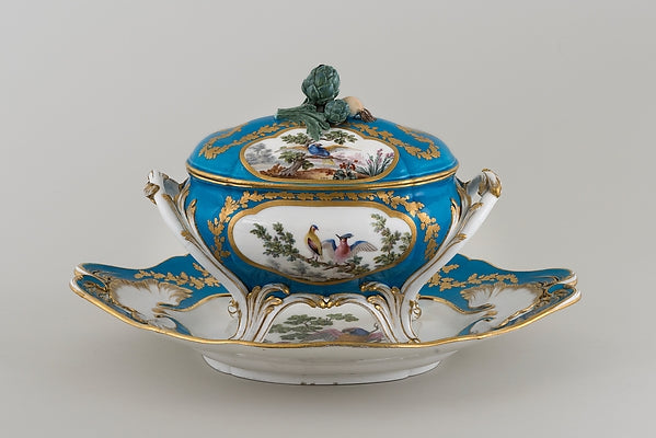 Antoine Joseph Chappuis:Tureen and Stand 1771-16x12"(A3) Poster
