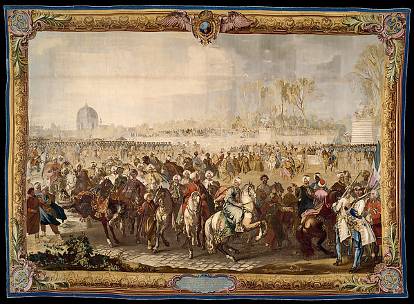 :The Departure of the Ottoman Embassy from the Tuileries 173-16x12"(A3) Poster