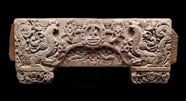 Lintel Celebrating Lakshmi first half of the 7th cent,16x12"(A3)Poster