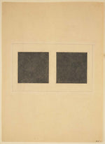 Kazimir Malevich - Suprematist Elements Squares, vintage art, A3 (16x12")  Poster Print 