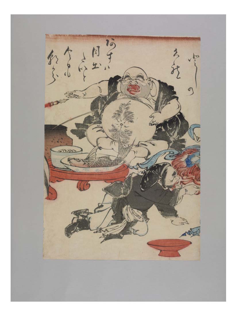 L143 003, historic, vintage ukiyo-e Japan artwork,12x8"(A4) Poster Print