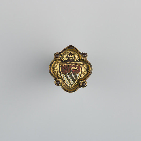 Badge Bearing the Arms of Baldassare Cossa Antipope John XXI, Poster Print Wall Art
