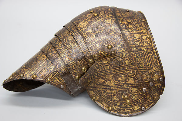 Pauldron and Rerebrace late 16th cent, Poster Print Wall Art