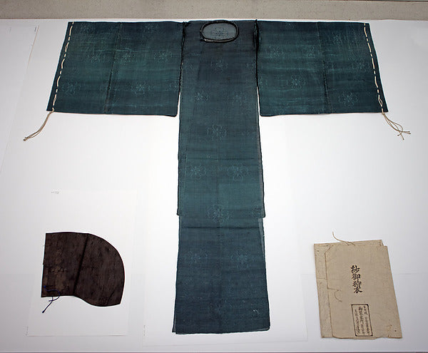 Man's Court Robe with Belt and Hat 19th cent,16x12"(A3)Poster