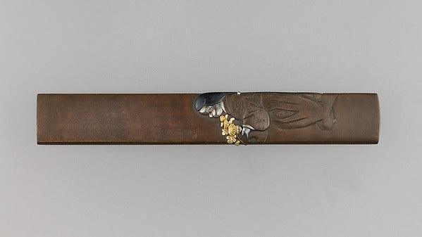 Knife Handle 19th cent Nobukatsu, Poster Print Wall Art