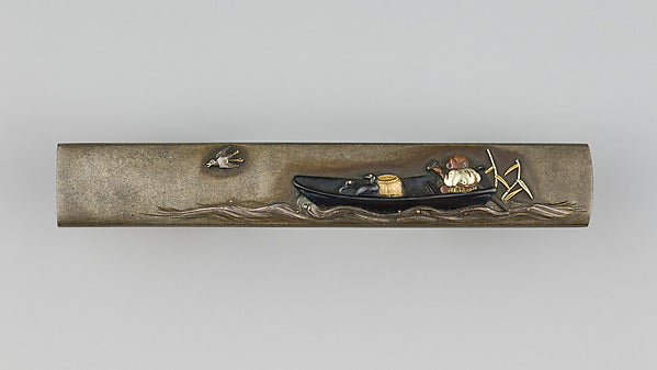 Knife Handle 19th cent Masatsugu, Poster Print Wall Art
