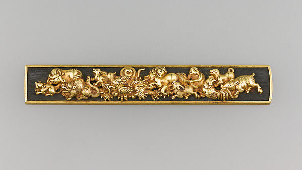 Knife Handle cda. 1615–1868, Poster Print