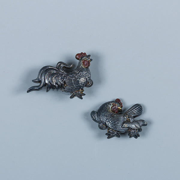 Sword-Grip Ornaments early 19th cent, Poster Print Wall Art